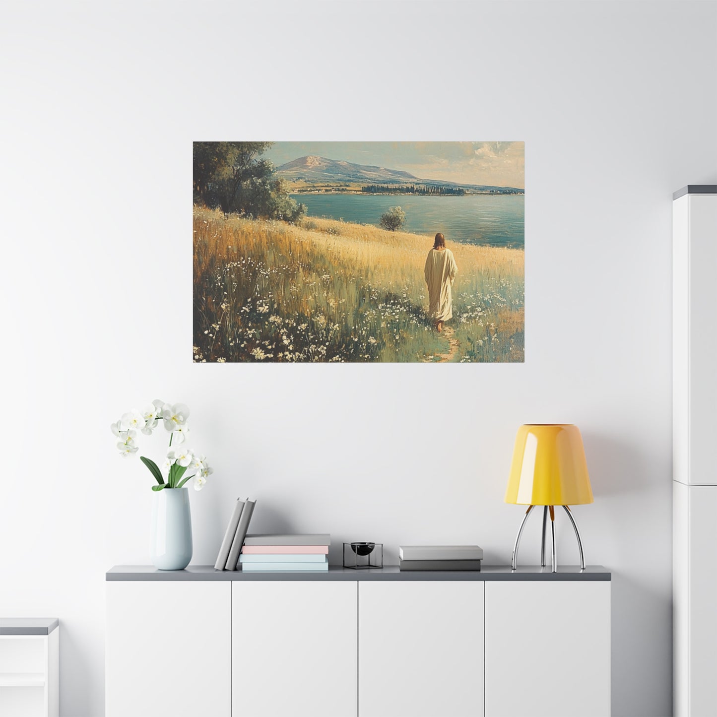 Follow Me Matte Canvas