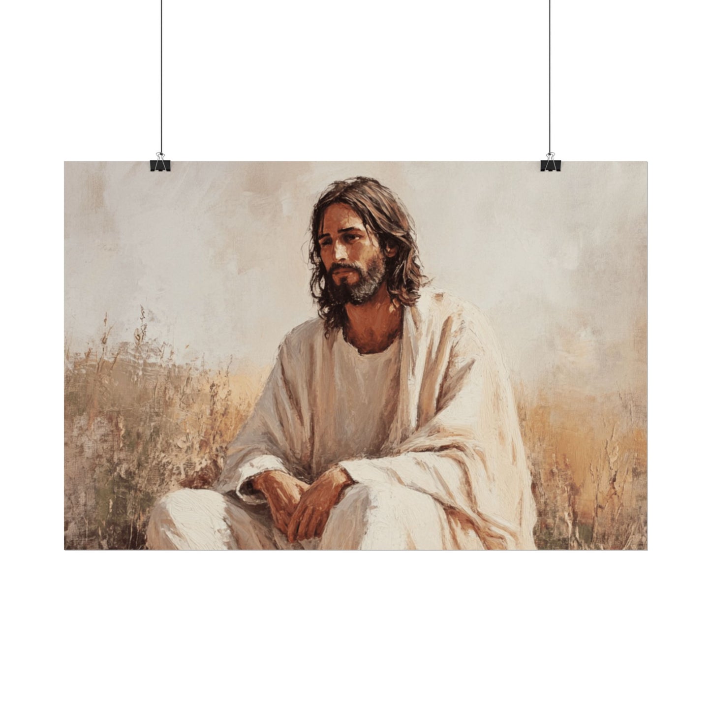 What A Friend We Have In Jesus Textured Watercolor Matte Poster