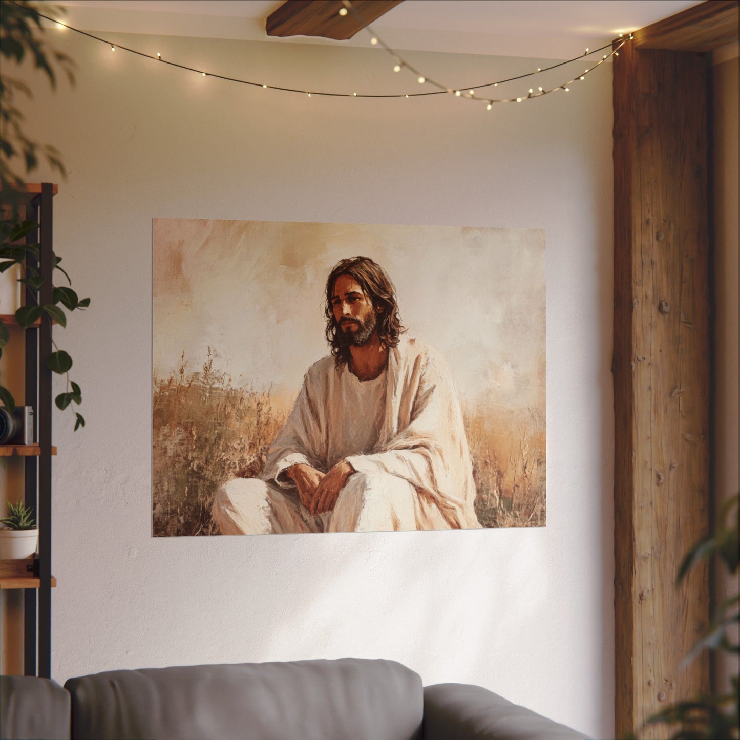 What A Friend We Have In Jesus Textured Watercolor Matte Poster