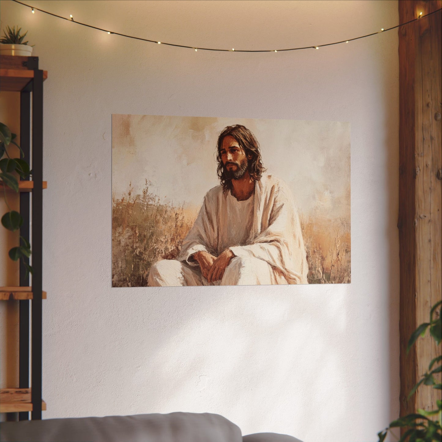 What A Friend We Have In Jesus Textured Watercolor Matte Poster