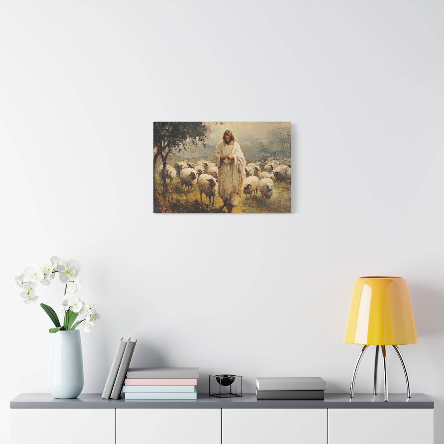 He Is Our Shepered Matte Canvas