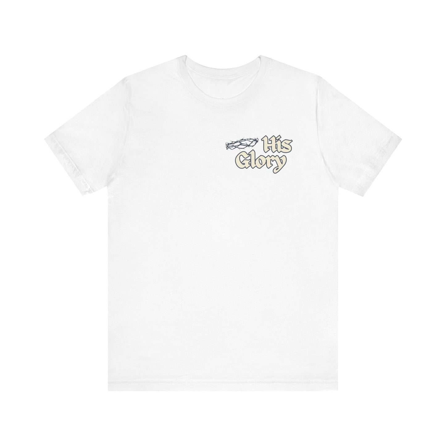 His Glory Blue/Cream Tee