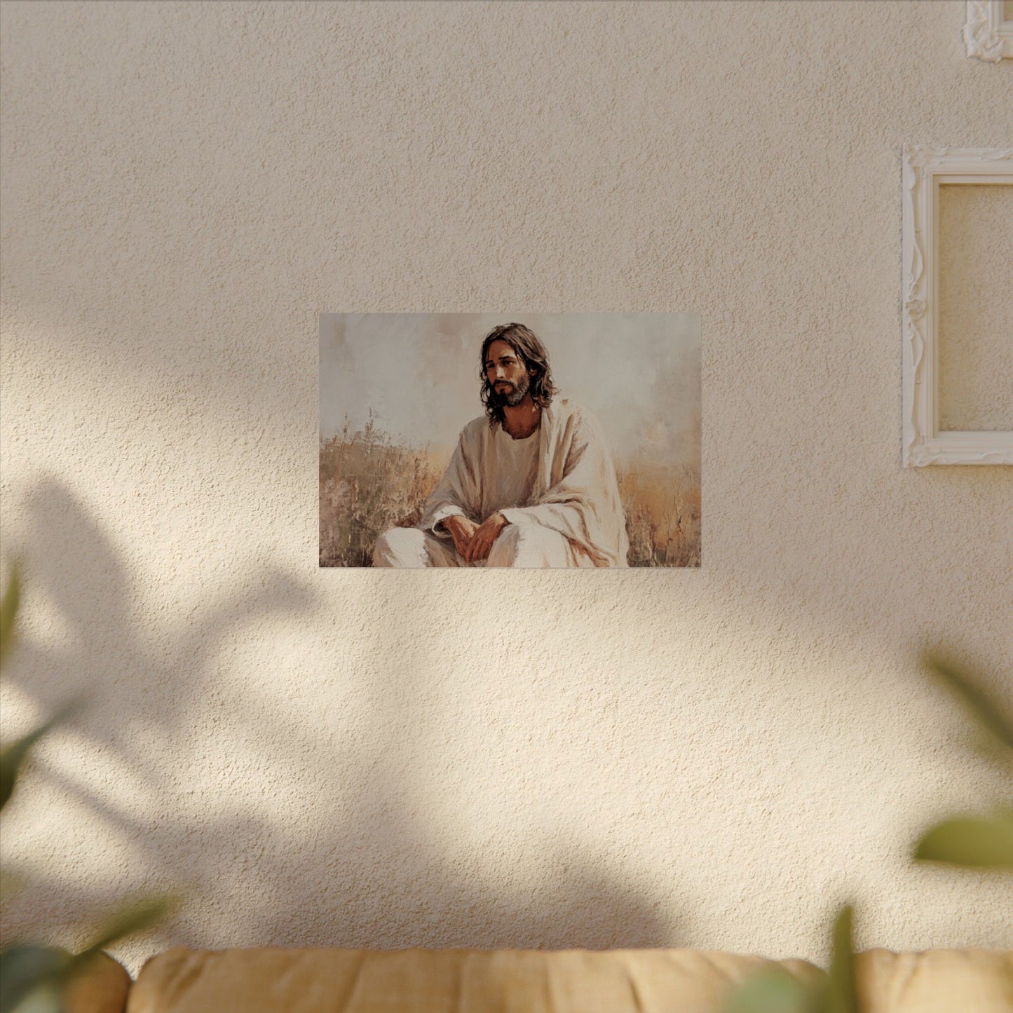 What A Friend We Have In Jesus Textured Watercolor Matte Poster