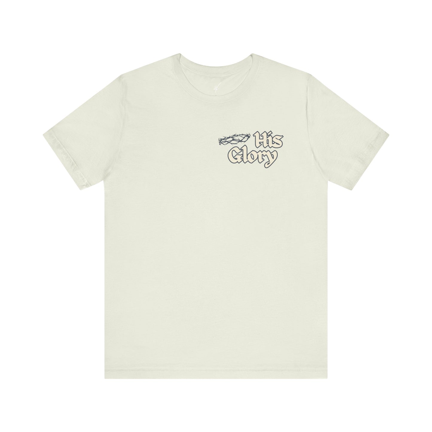 His Glory Blue/Cream Tee