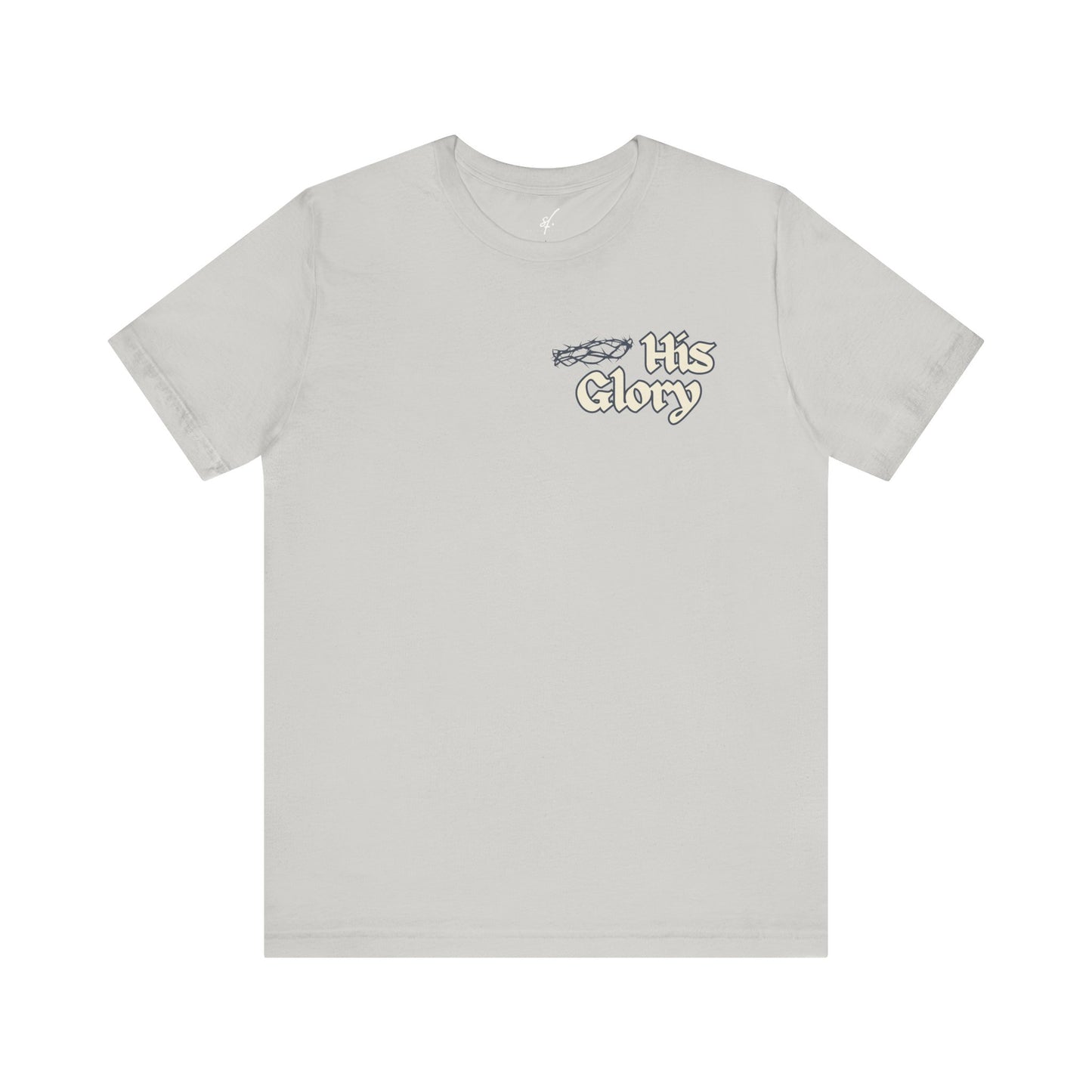 His Glory Blue/Cream Tee