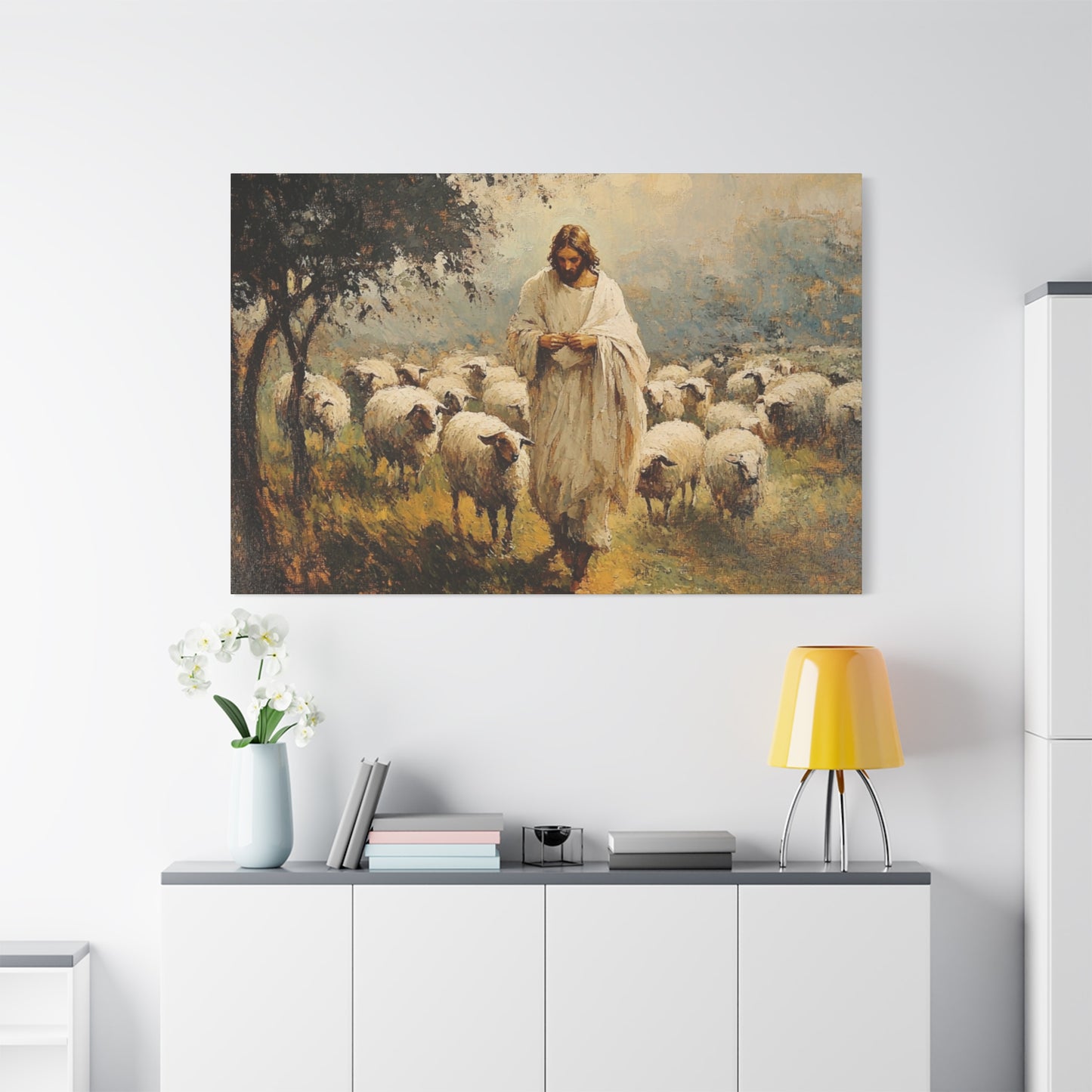 He Is Our Shepered Matte Canvas