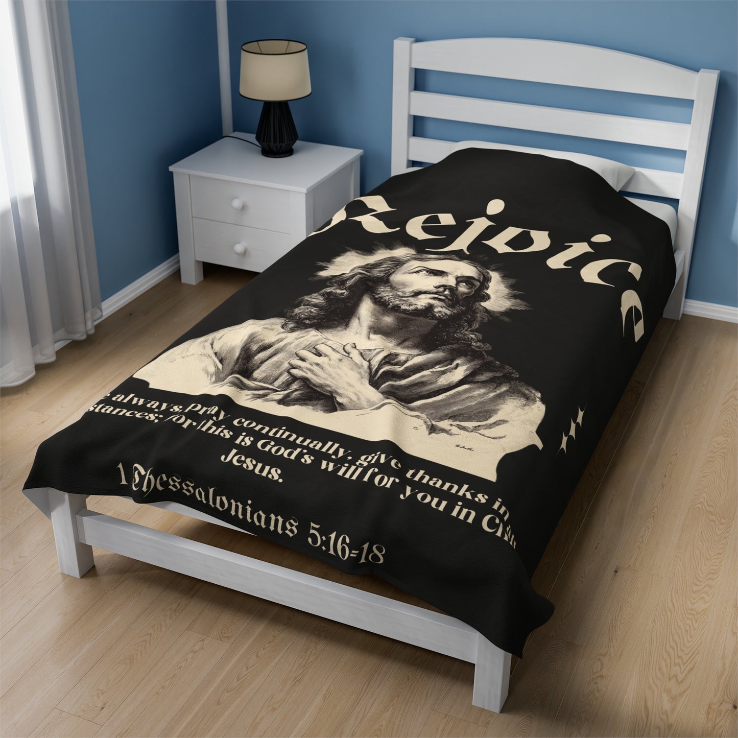 Rejoice Plush Blanket