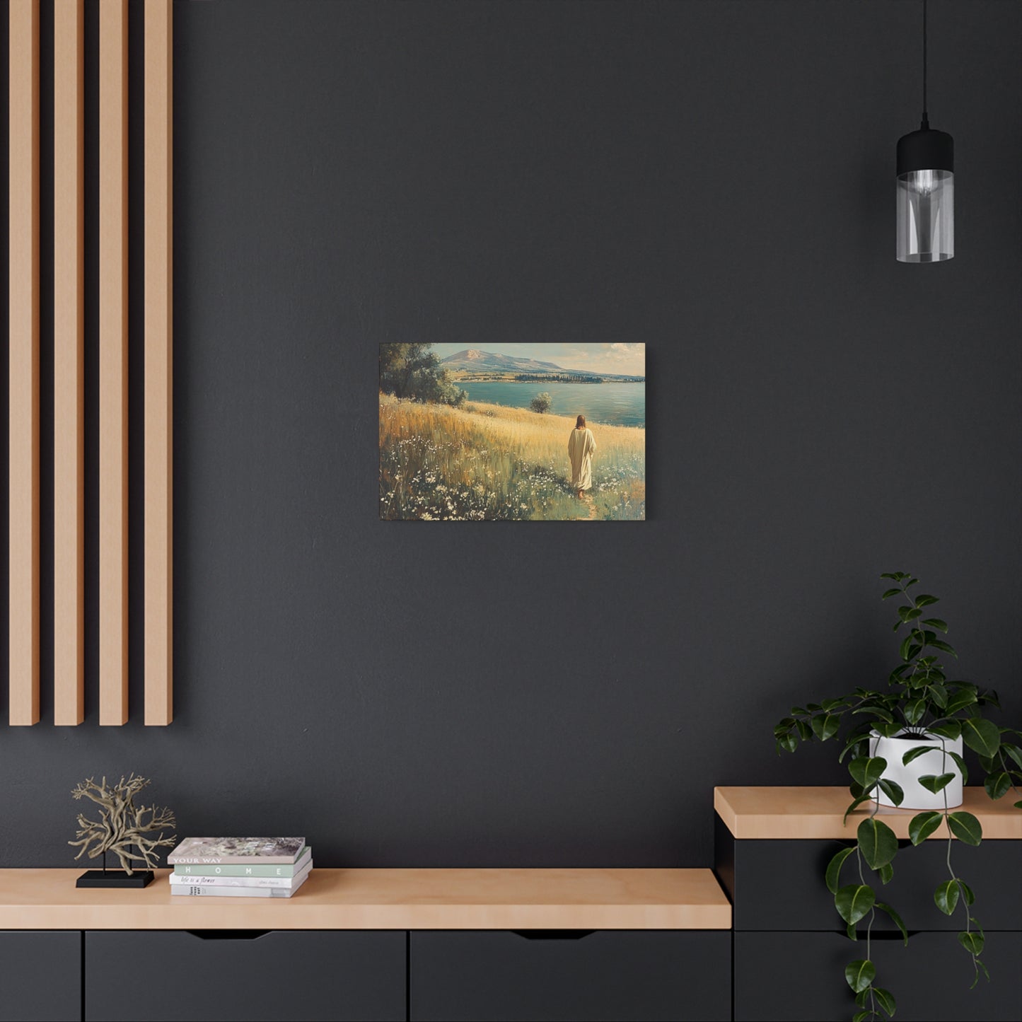 Follow Me Matte Canvas