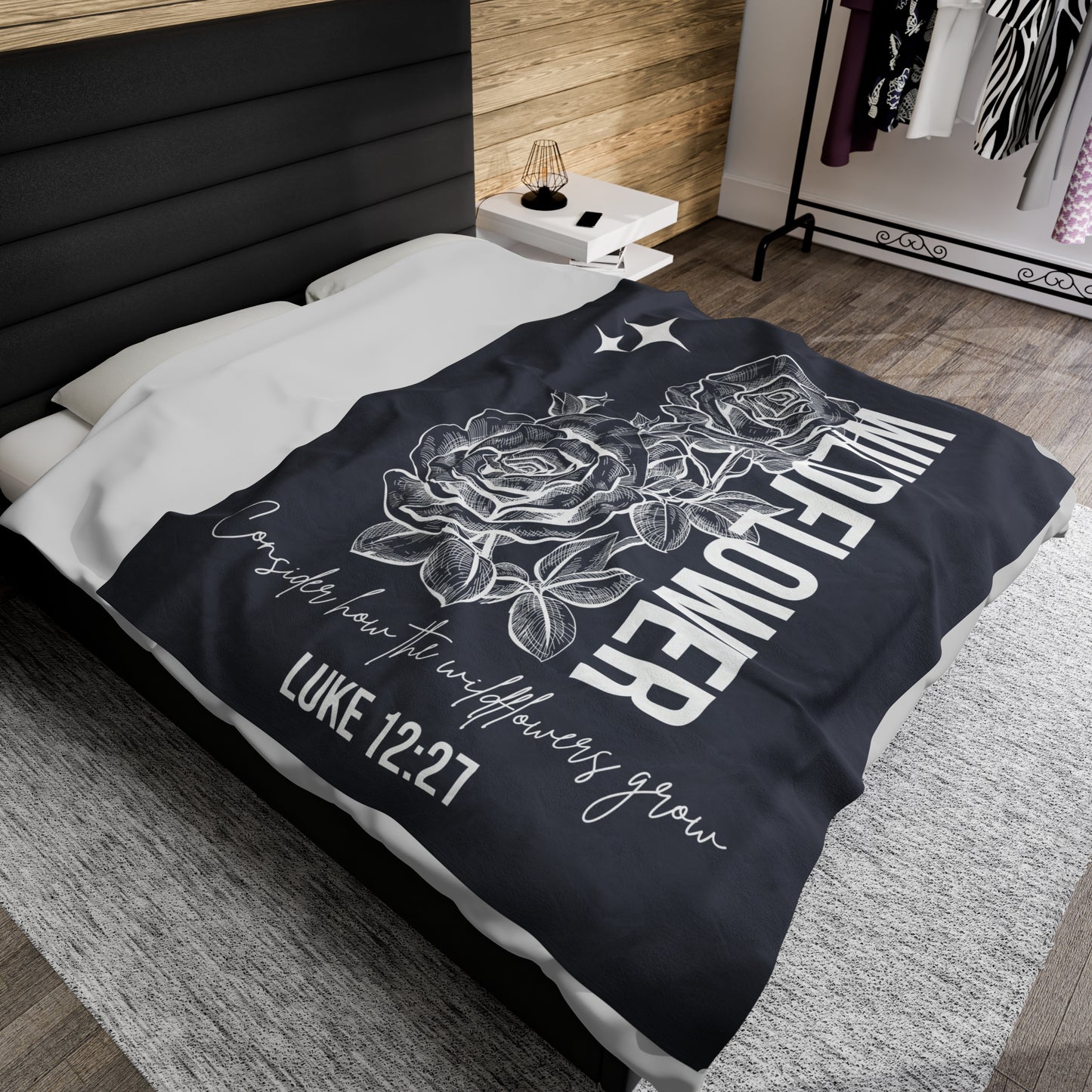 Wildflower Plush Blanket