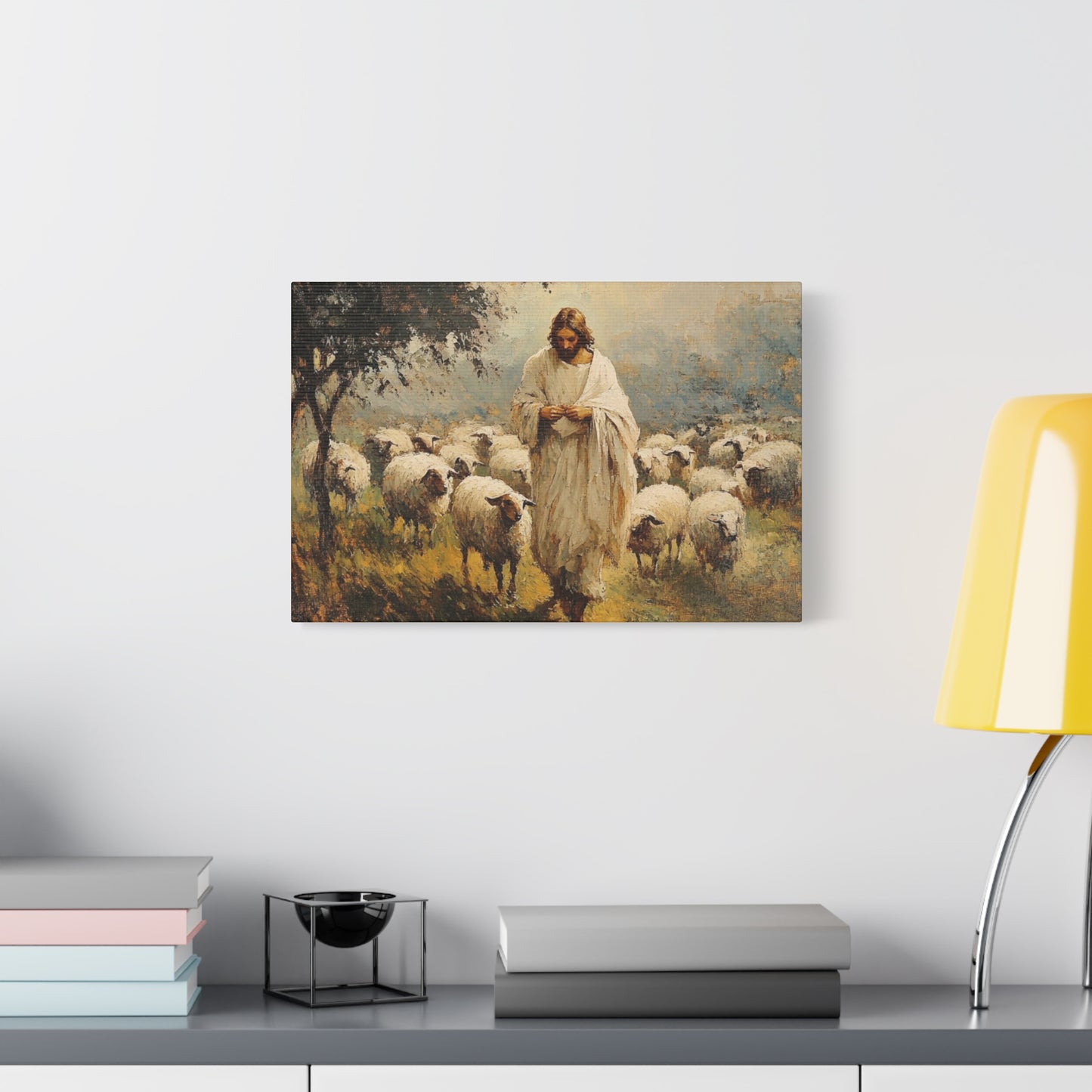 He Is Our Shepered Matte Canvas