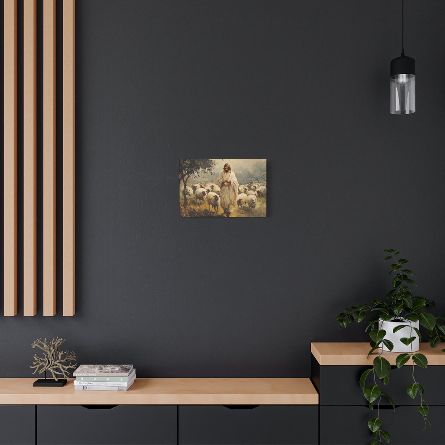 He Is Our Shepered Matte Canvas