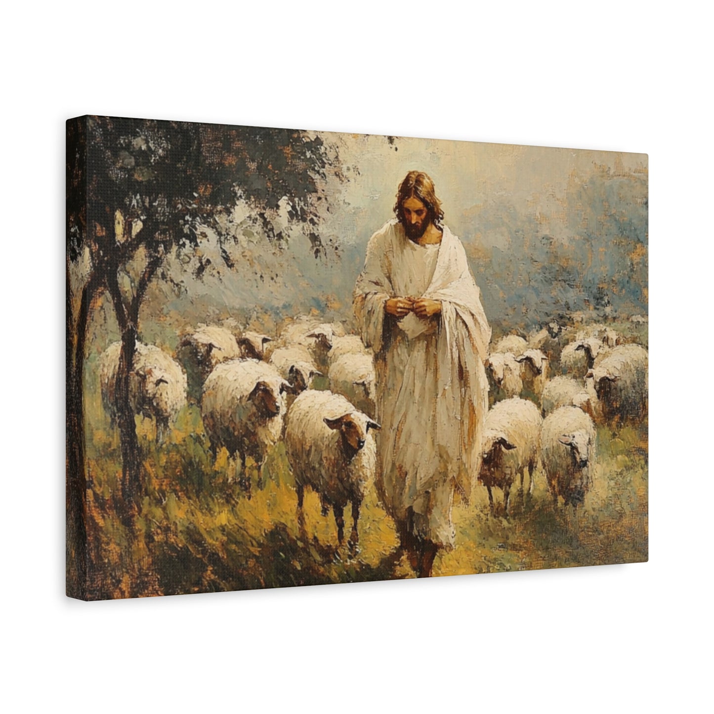 He Is Our Shepered Matte Canvas