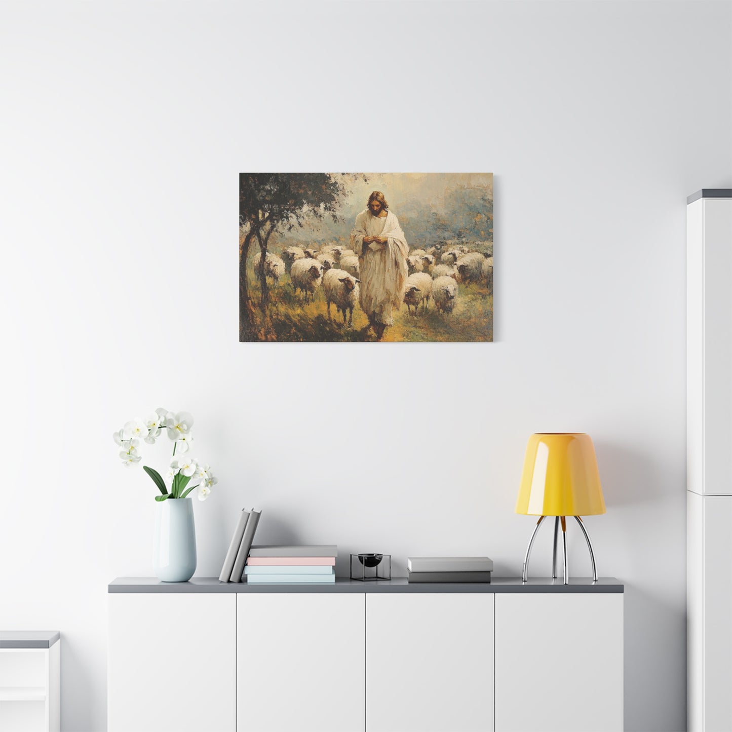 He Is Our Shepered Matte Canvas