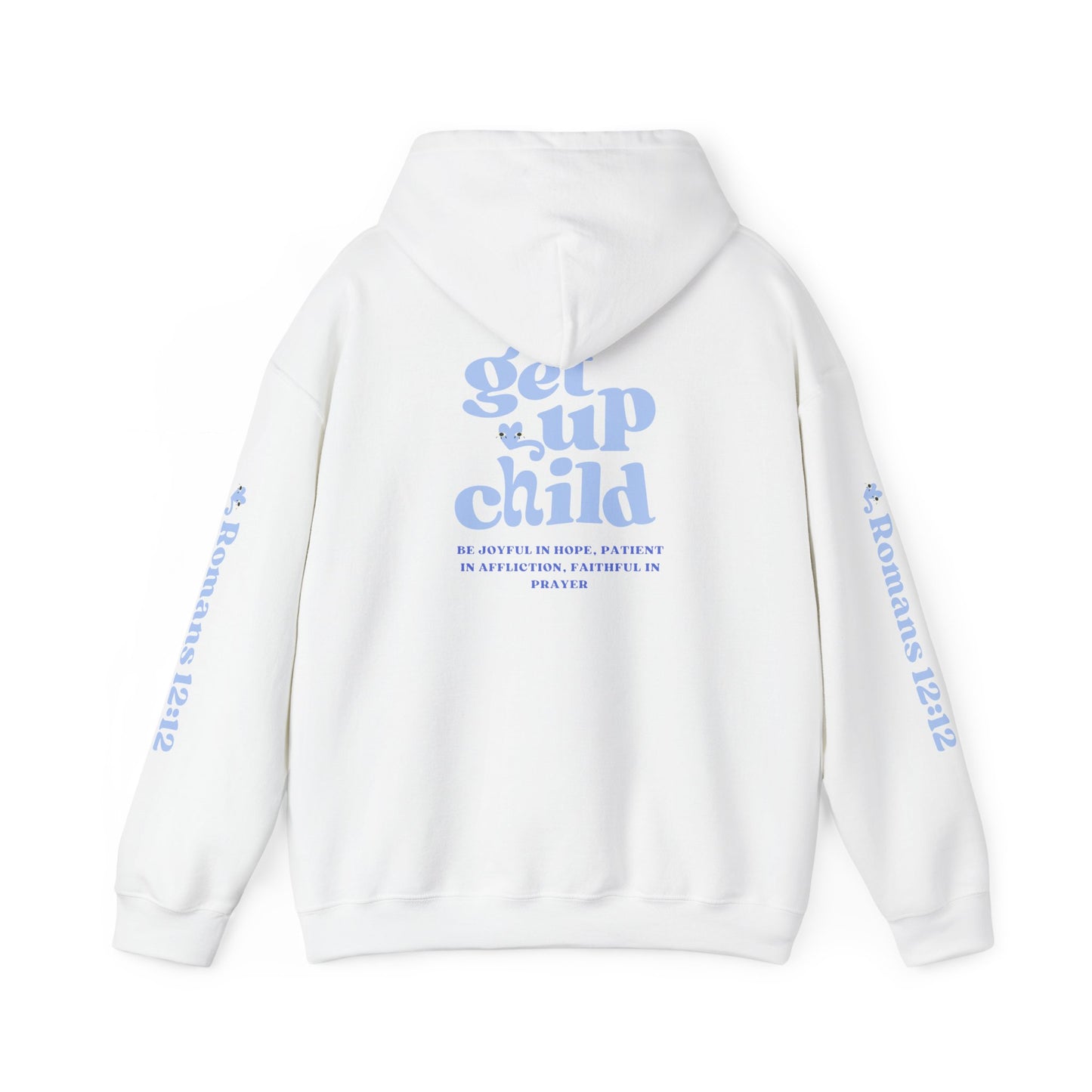 Get Up Child Light Colored Hooded Sweatshirt