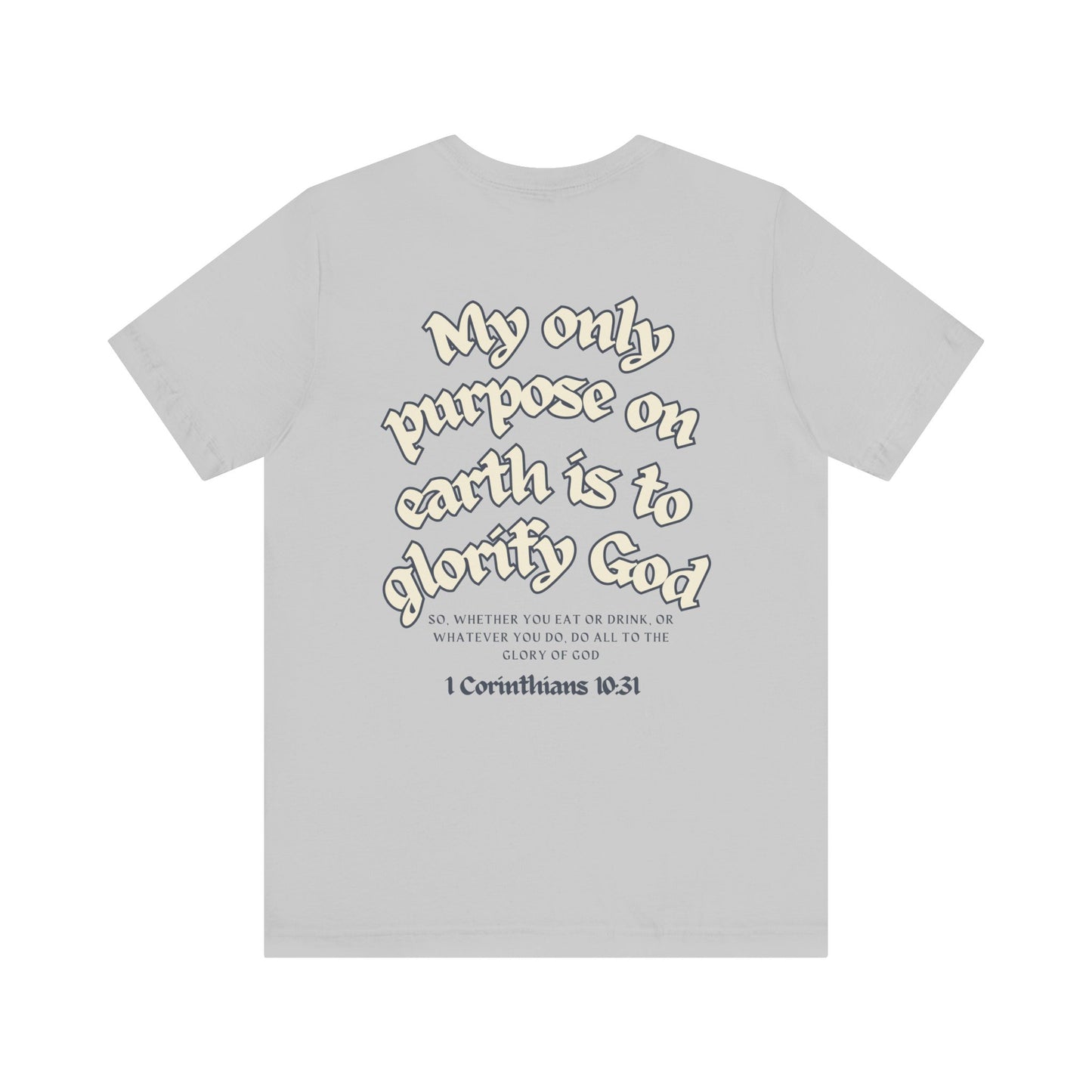 His Glory Blue/Cream Tee