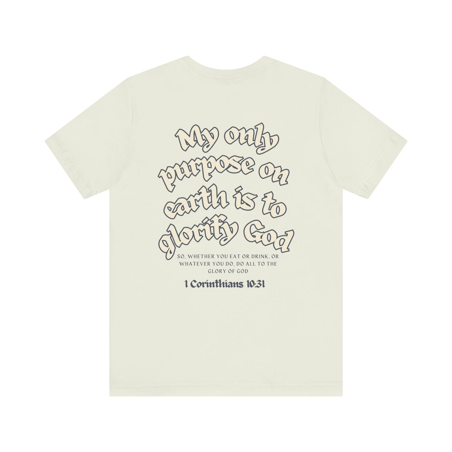 His Glory Blue/Cream Tee