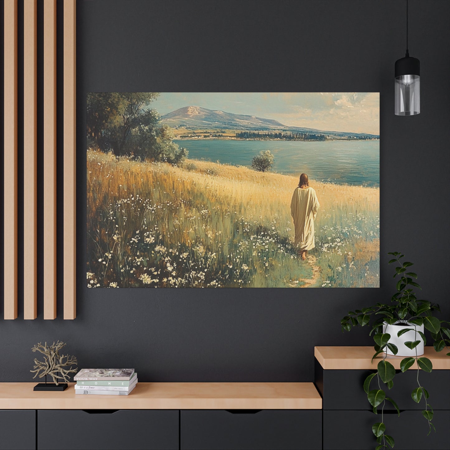 Follow Me Matte Canvas