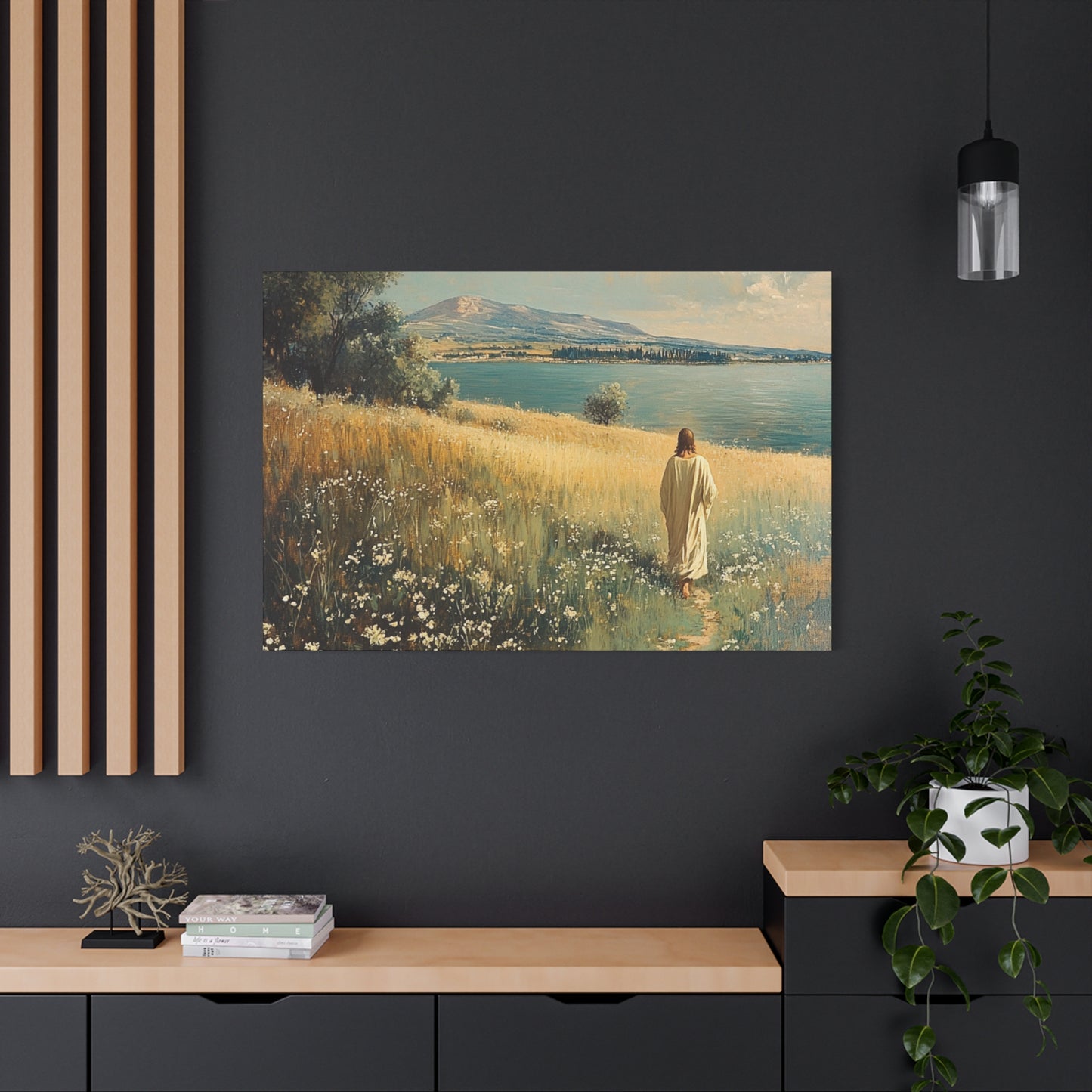Follow Me Matte Canvas