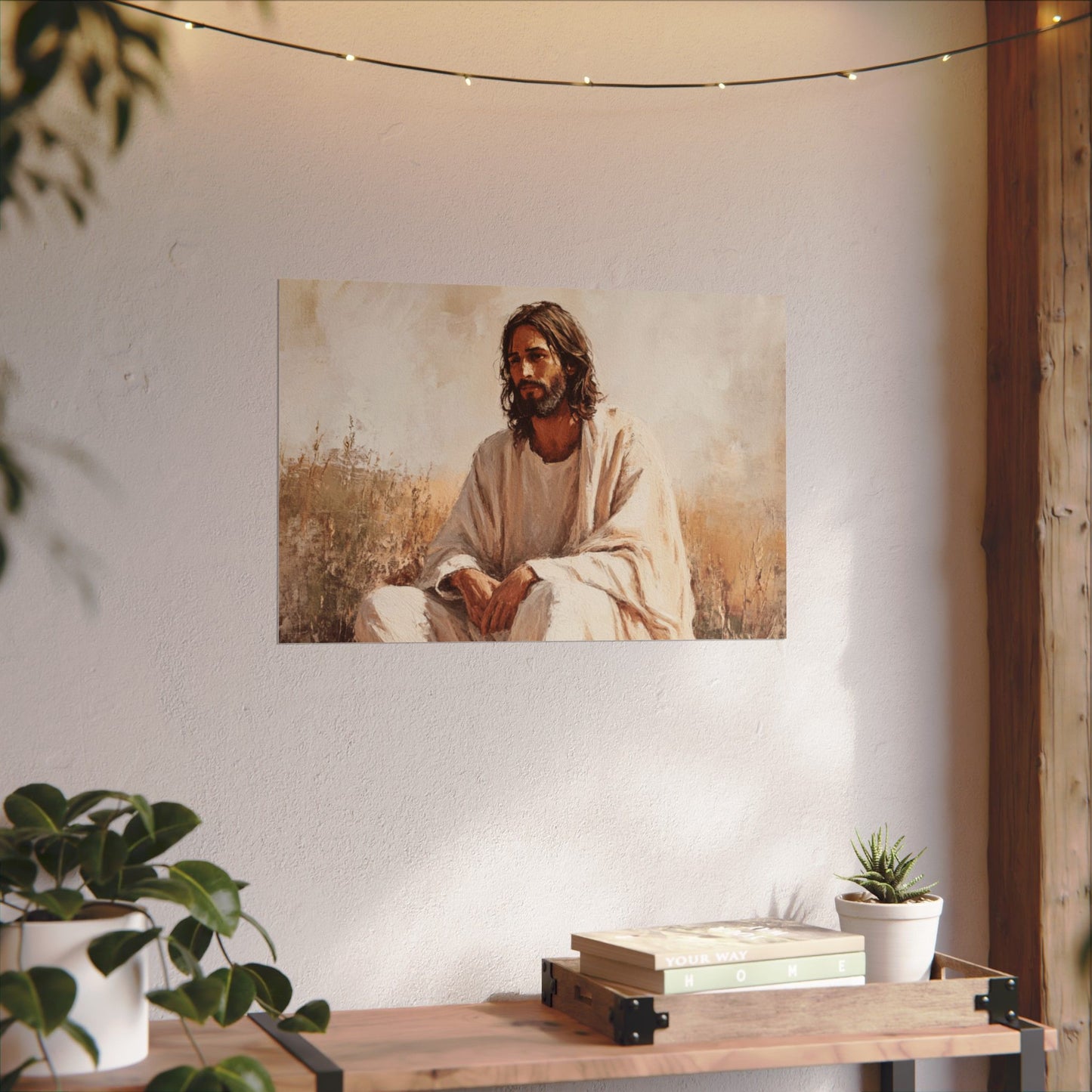 What A Friend We Have In Jesus Textured Watercolor Matte Poster