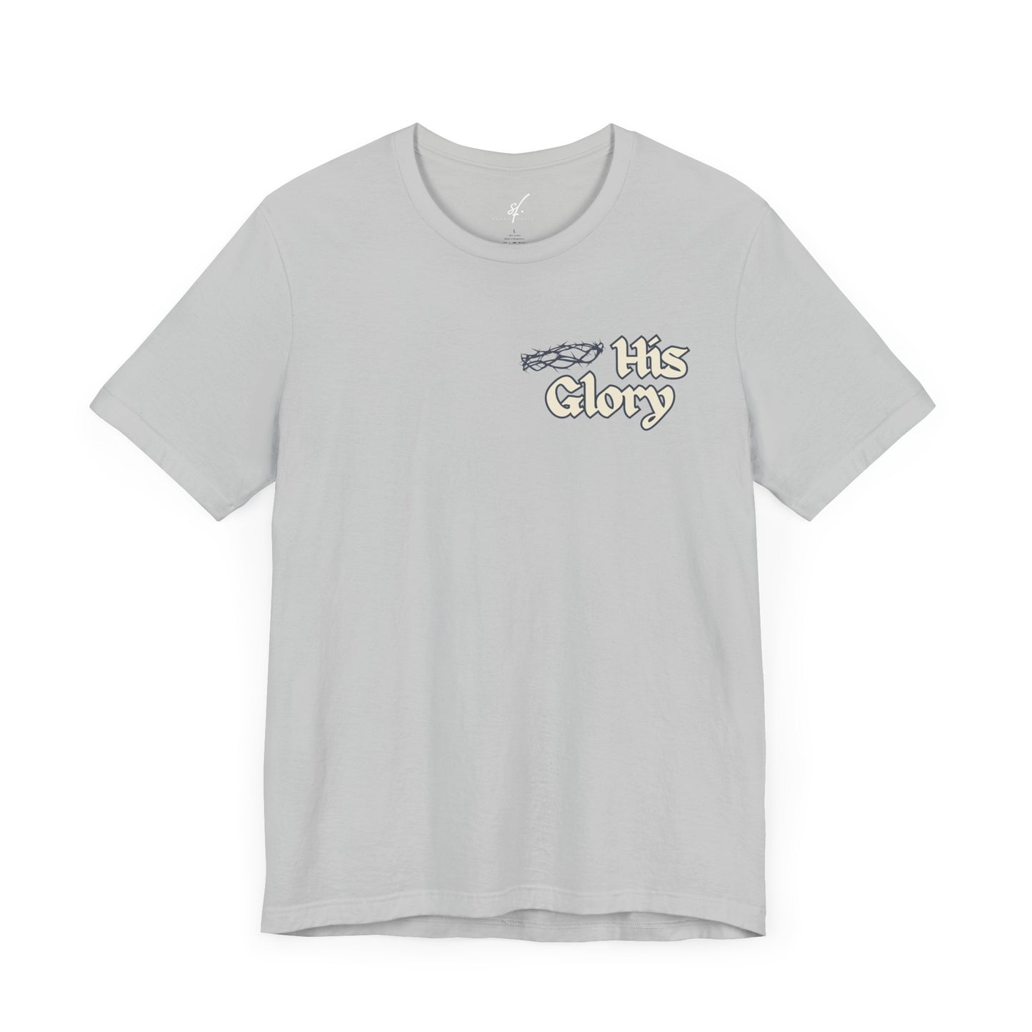 His Glory Blue/Cream Tee