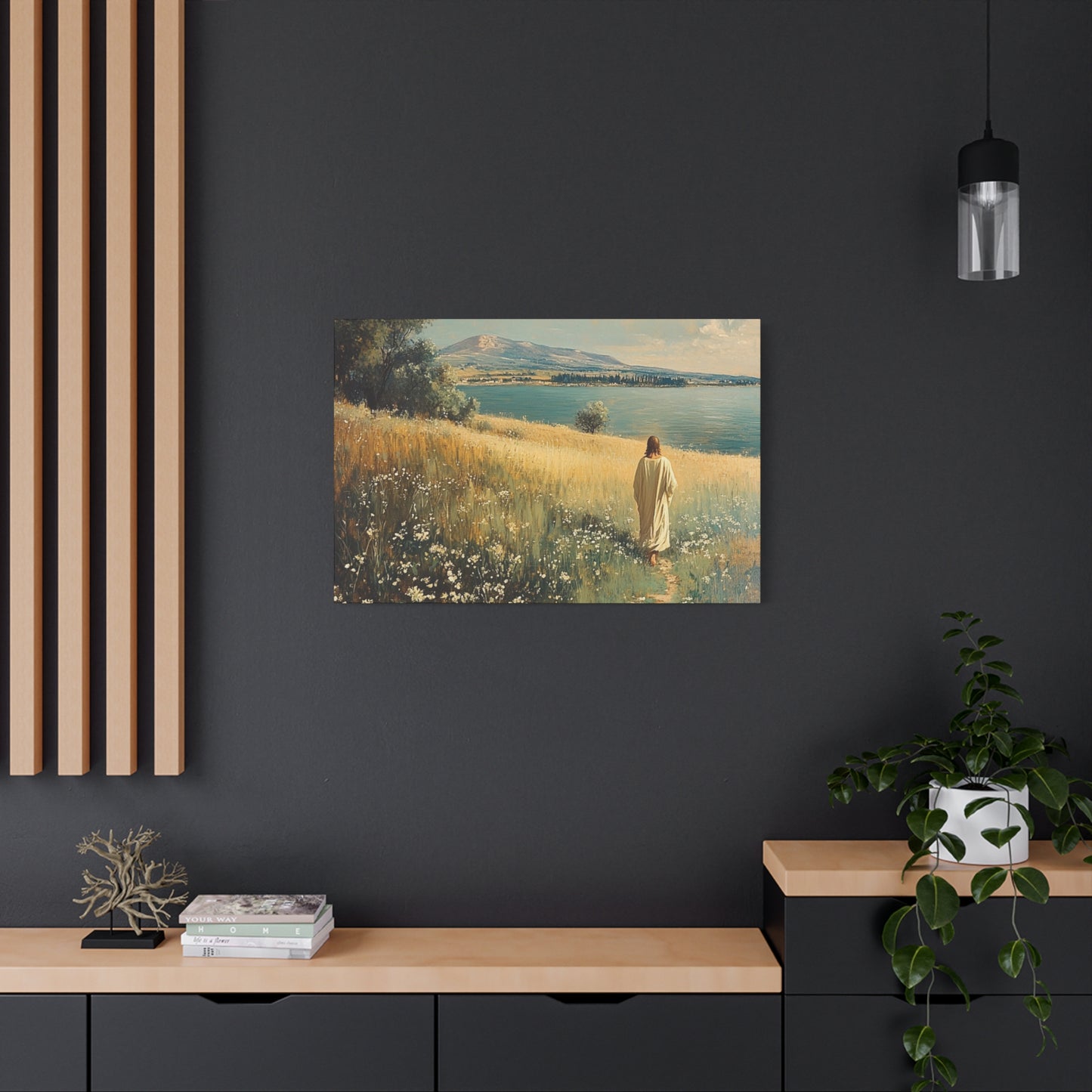 Follow Me Matte Canvas