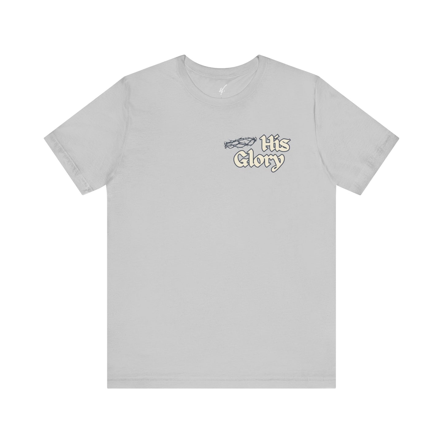 His Glory Blue/Cream Tee