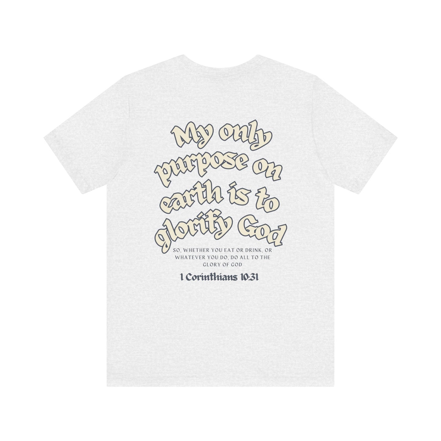 His Glory Blue/Cream Tee