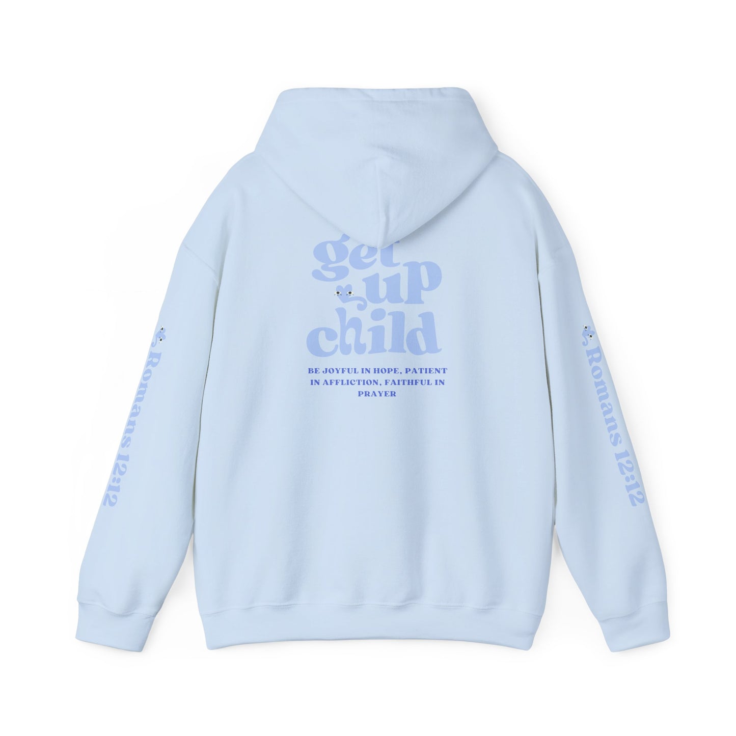 Get Up Child Light Colored Hooded Sweatshirt