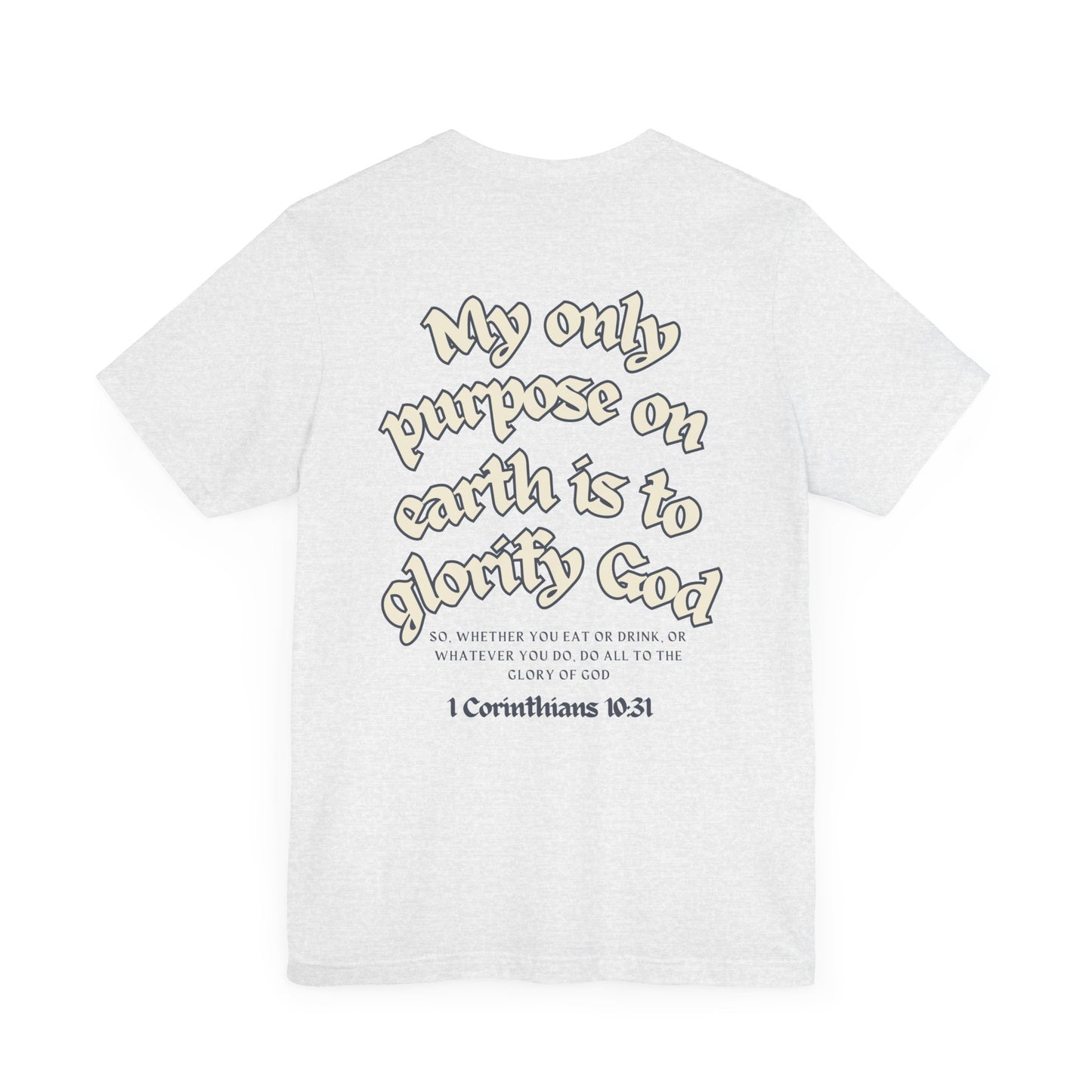 His Glory Blue/Cream Tee