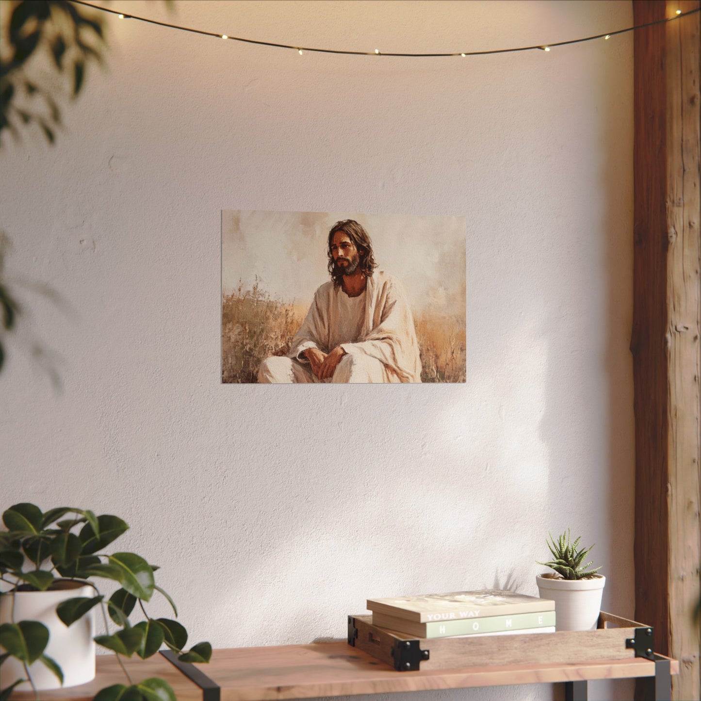 What A Friend We Have In Jesus Textured Watercolor Matte Poster