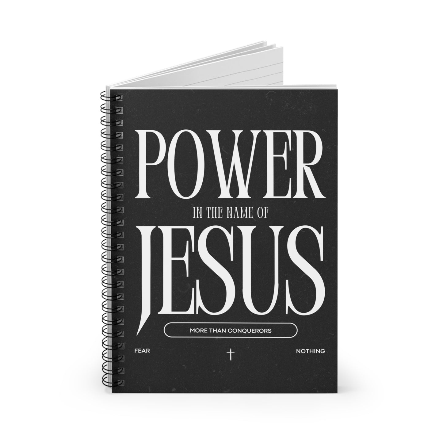 Power In The Name Of Jesus Spiral Notebook - Ruled Line