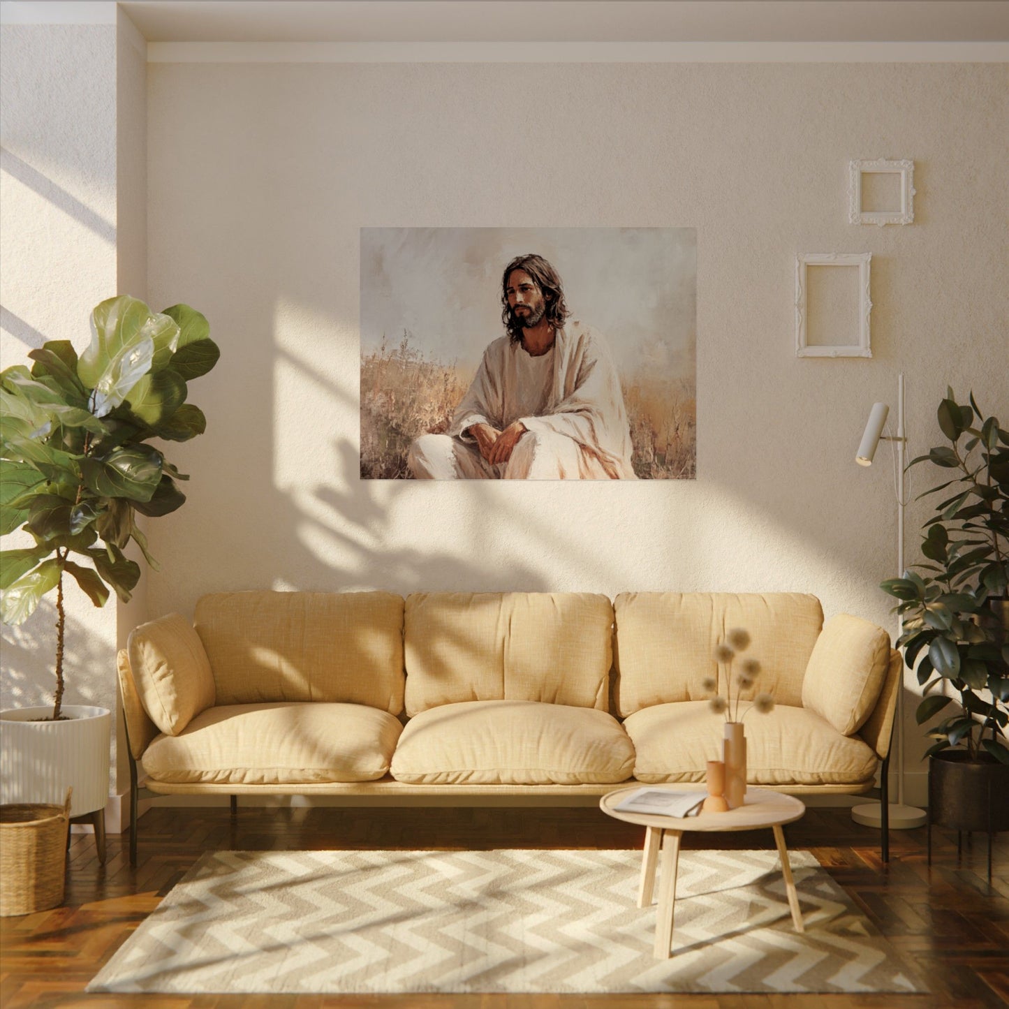 What A Friend We Have In Jesus Textured Watercolor Matte Poster