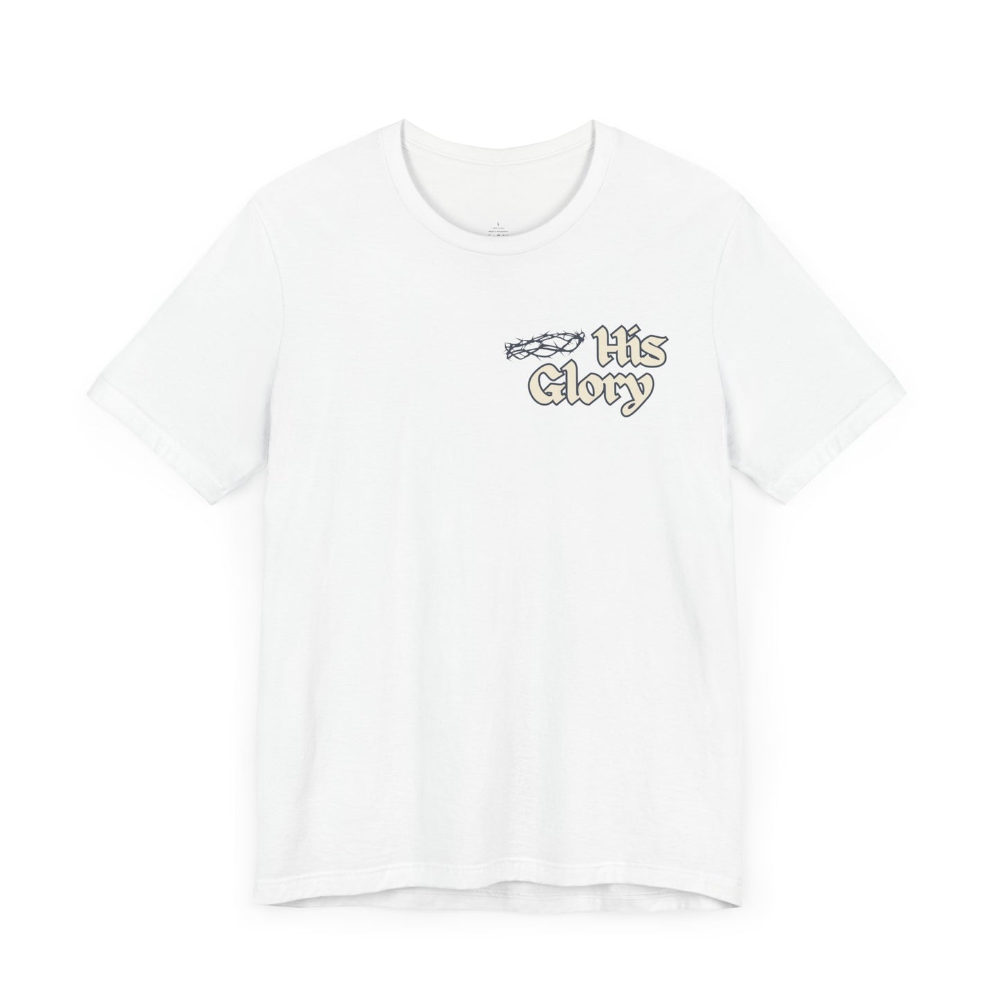 His Glory Blue/Cream Tee
