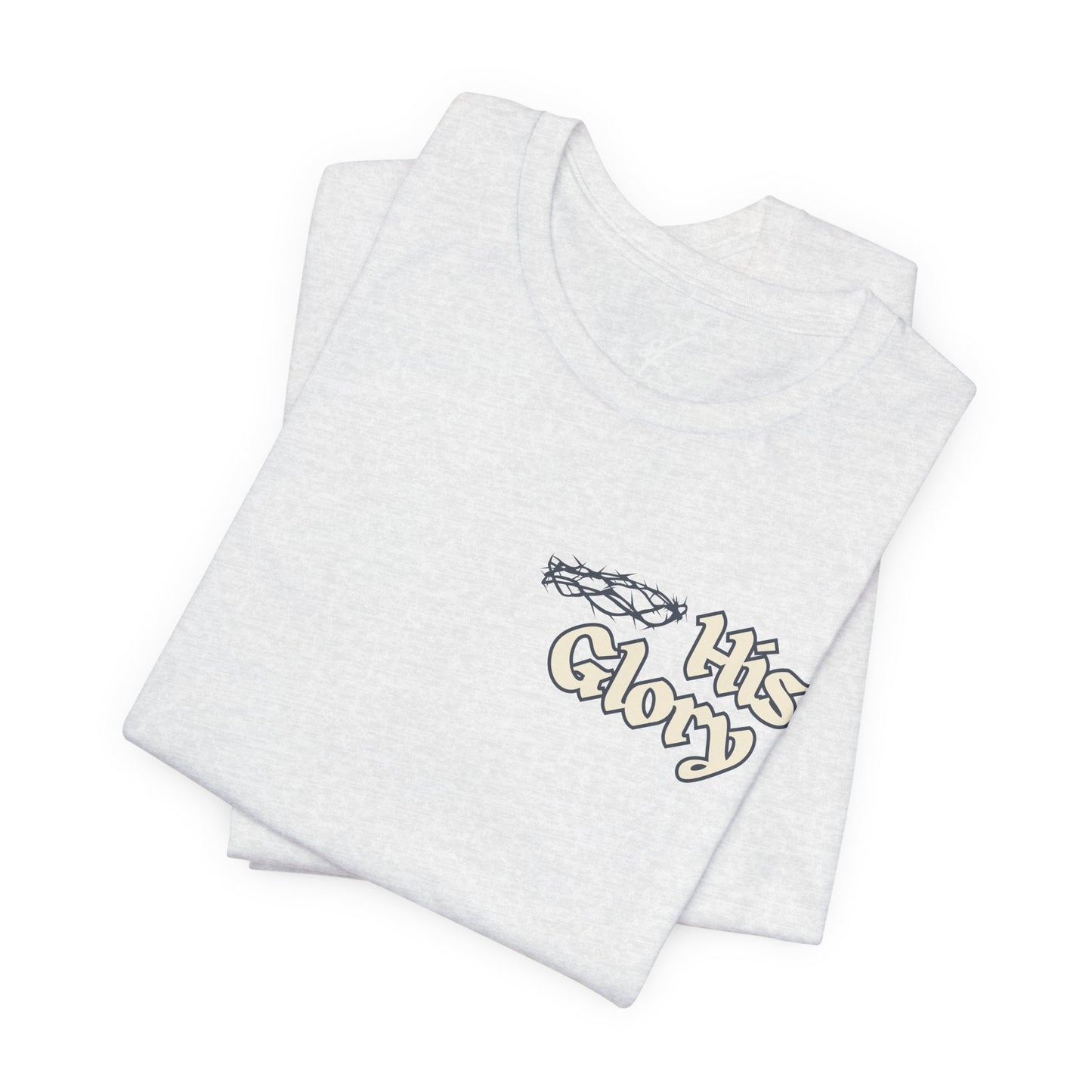 His Glory Blue/Cream Tee