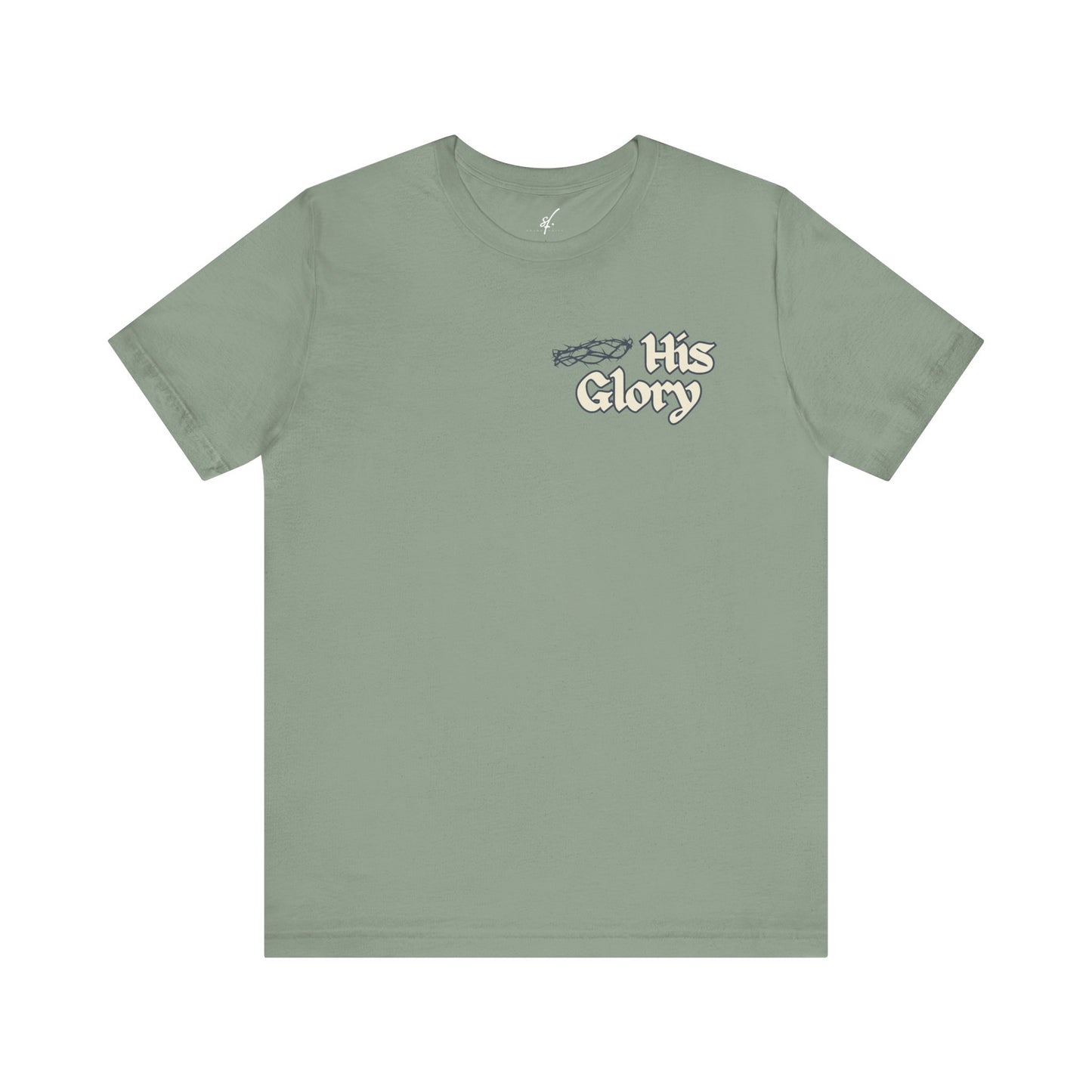 His Glory Blue/Cream Tee