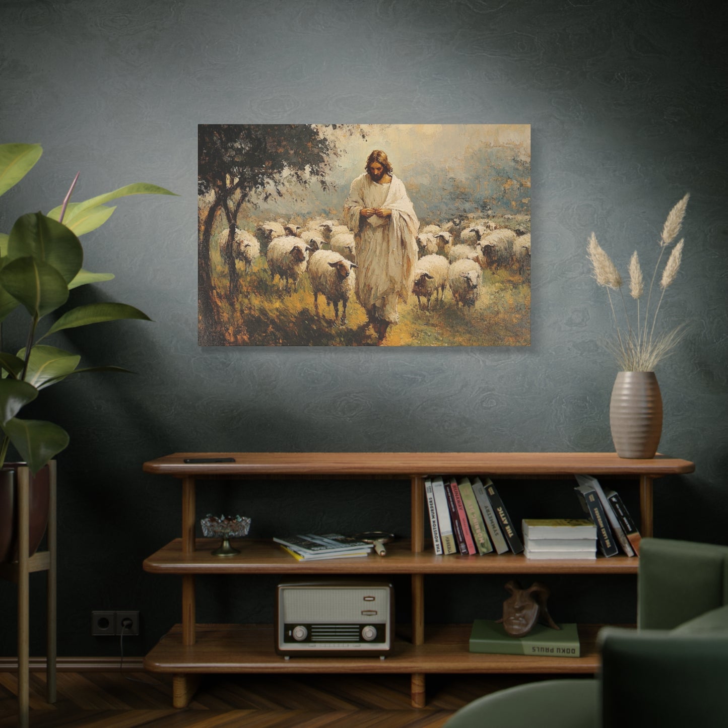 He Is Our Shepered Matte Canvas