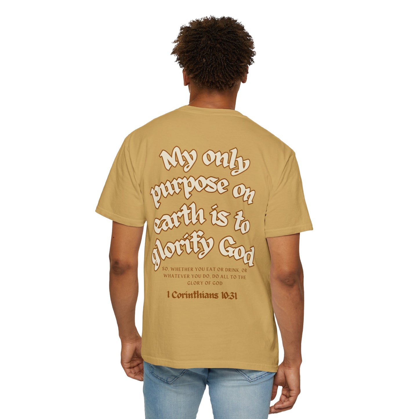 His Glory Cream T-shirt