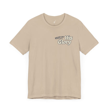 His Glory Blue/Cream Tee
