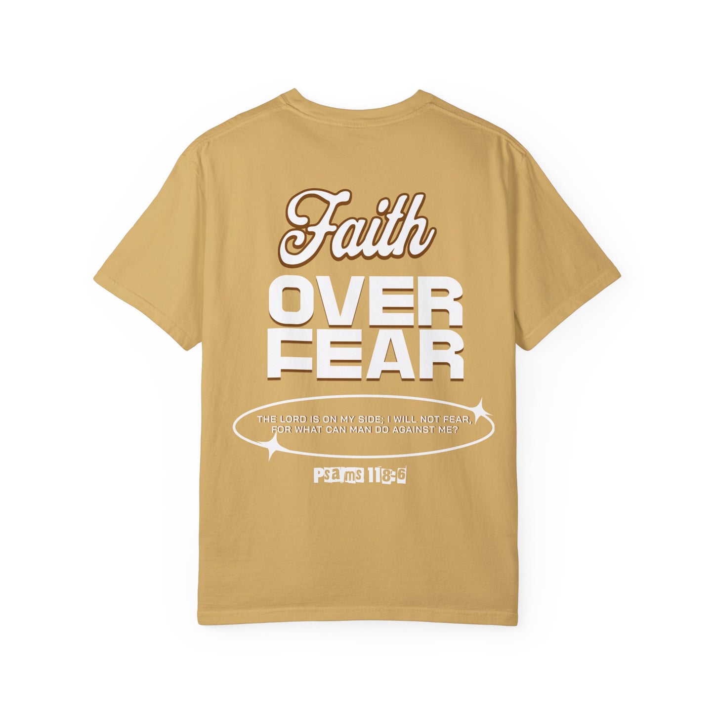 RETRO FAITH OVER FEAR T-SHIRT