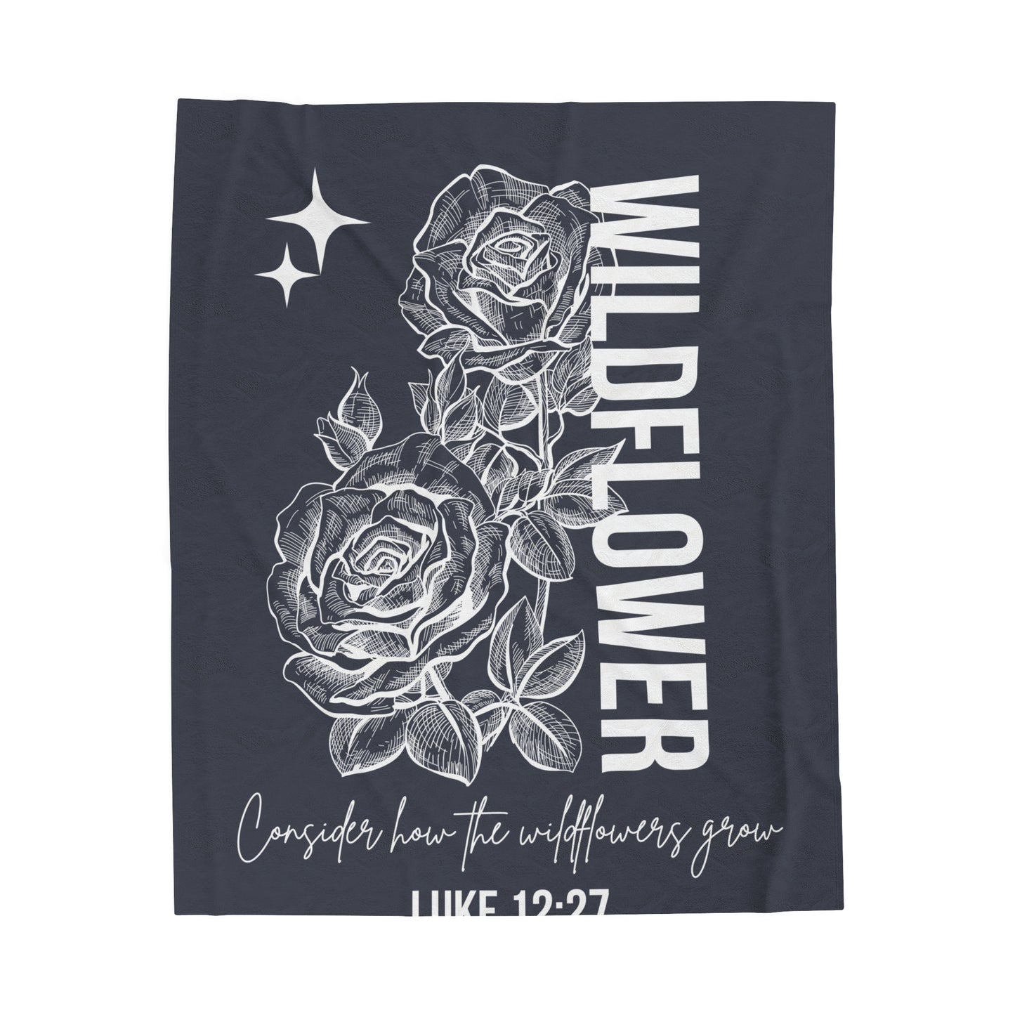 Wildflower Plush Blanket