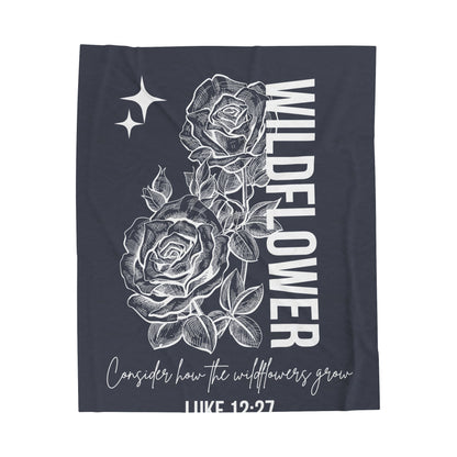 Wildflower Plush Blanket