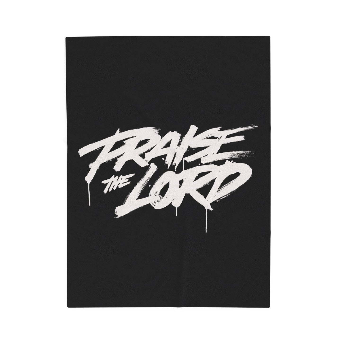 Praise the Lord Plush Blanket