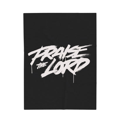 Praise the Lord Plush Blanket