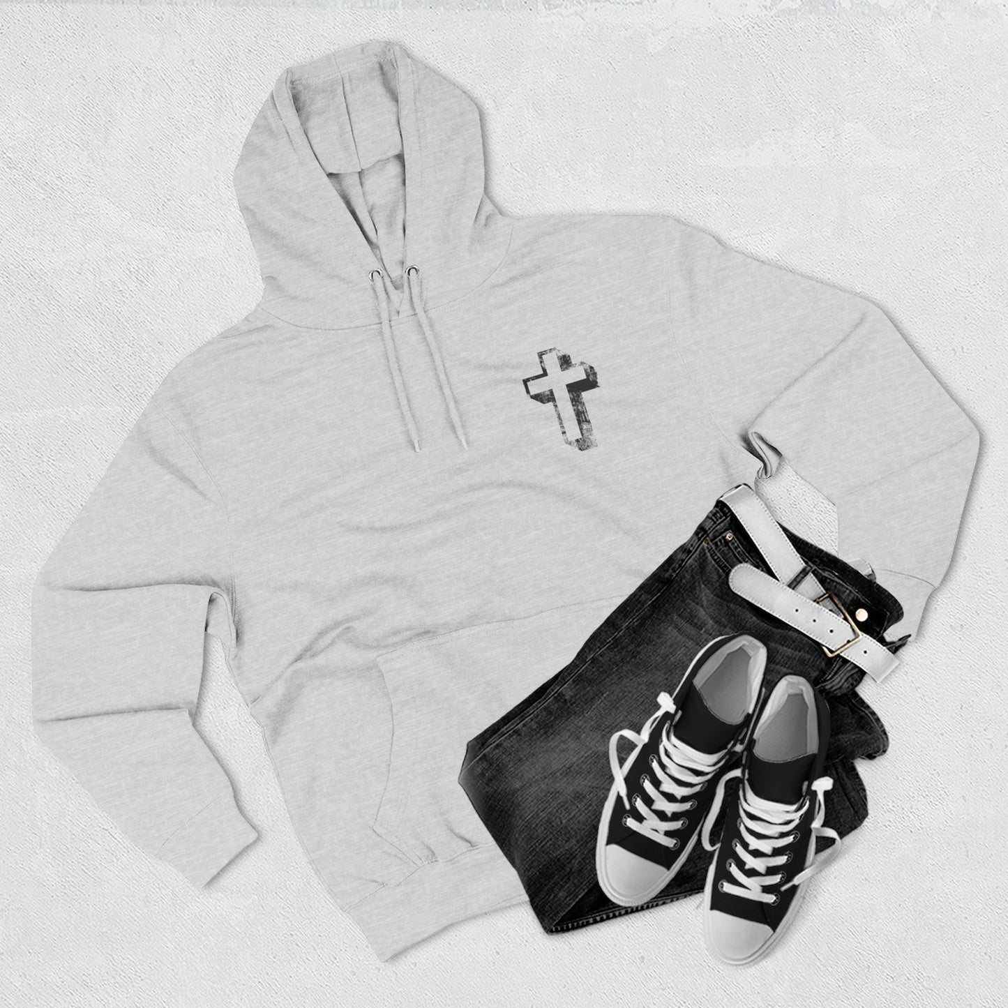 A Man of God Is Hoodie — 'A Man of God Is' Inspirational Christian Pullover