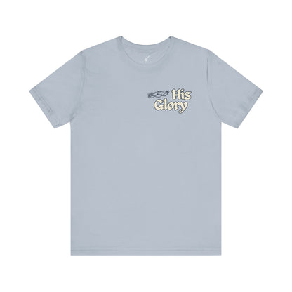His Glory Blue/Cream Tee
