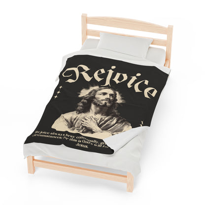 Rejoice Plush Blanket