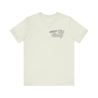 His Glory Blue/Cream Tee