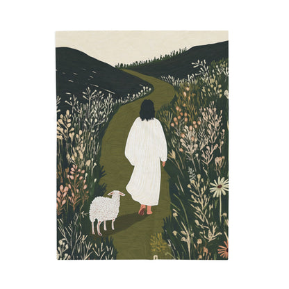 His Guidance Plush Blanket