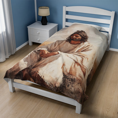 What A Friend We Have In Jesus Plush Blanket