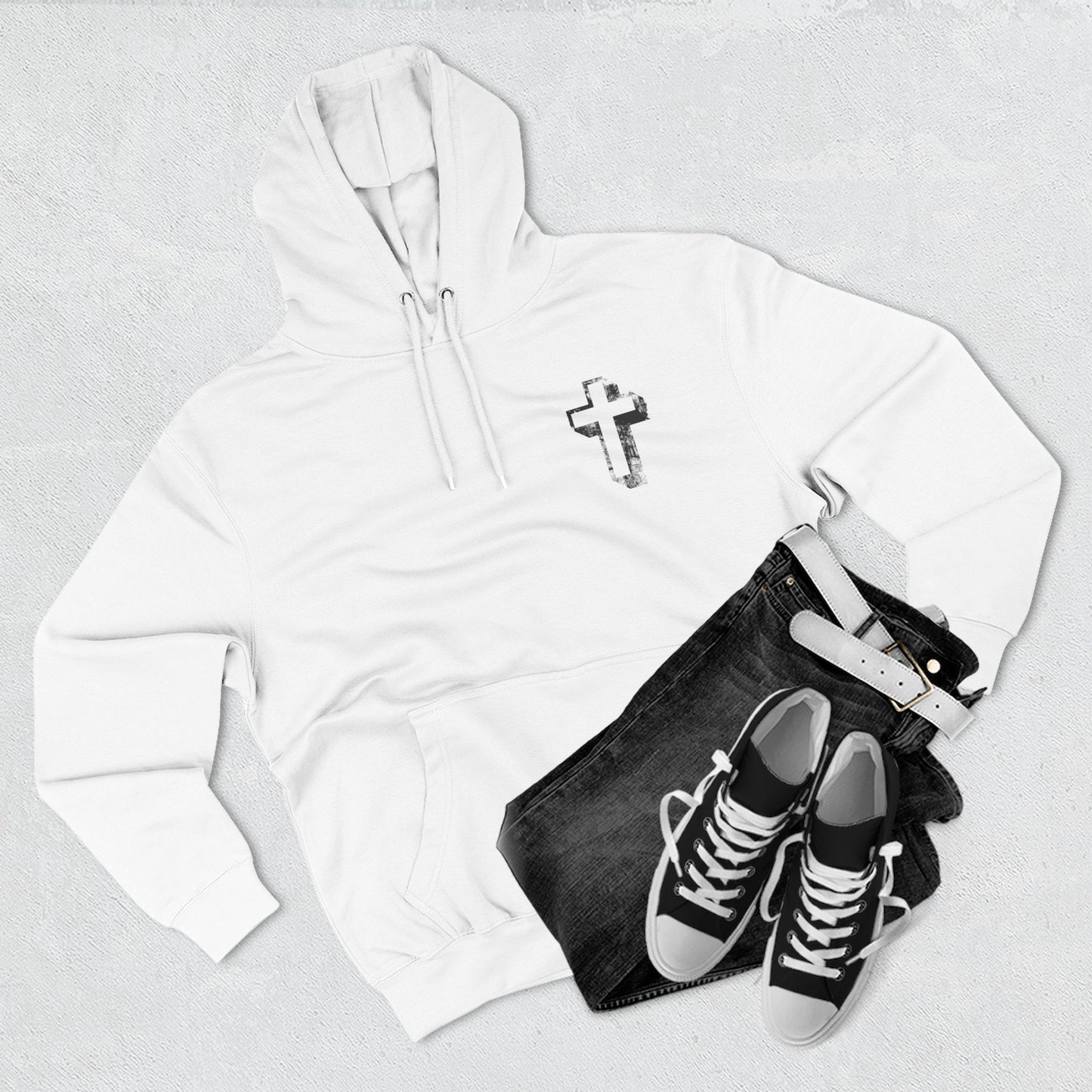 A Man of God Is Hoodie — 'A Man of God Is' Inspirational Christian Pullover
